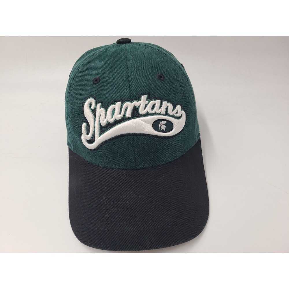 Michigan State University Spartans Captivating‎ Adjustable Hat Cap Green Black